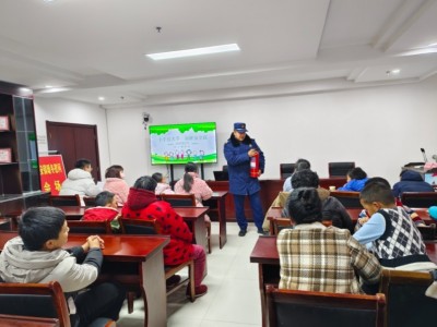 新安镇:开展青少年消防安全知识培训